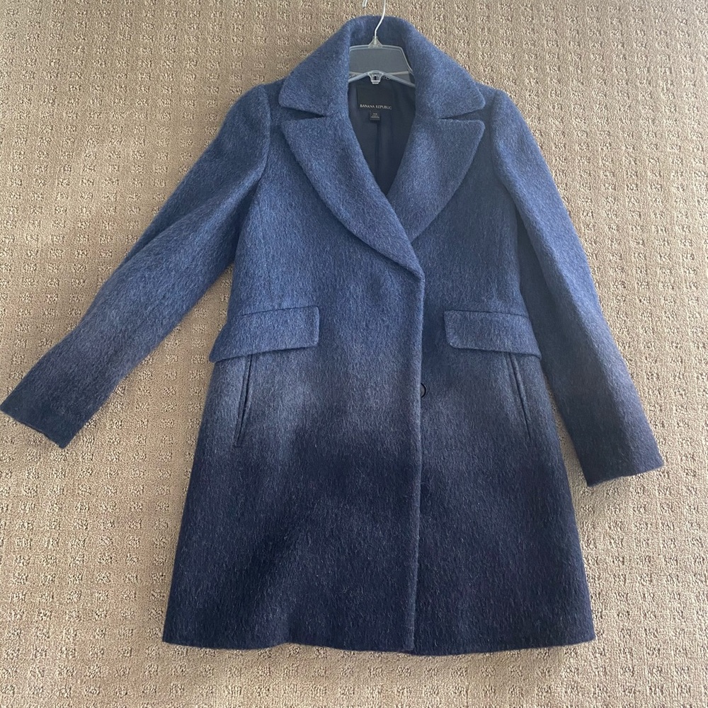 Blue Pea Coat